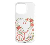 Carcasa para iPhone 15 Pro MAX Coquette Bow OB GYN Obstetrician Womens Health