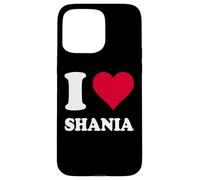 Carcasa para iPhone 15 Pro MAX Corazón Rojo Me Encanta Shania