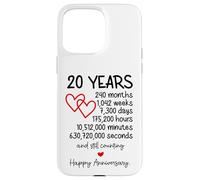 Carcasa para iPhone 15 Pro MAX Corazones entrelazados, símbolo de Amor, romántico, diseño Minimalista