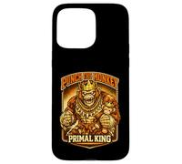 Carcasa para iPhone 15 Pro MAX Corona Primal King Gorilla Punch The Monkey Ape