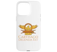 Carcasa para iPhone 15 Pro MAX Cotización Latina de la Antigua Roma SPQR Eagle - Carthago Delenda EST