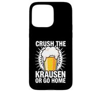 Carcasa para iPhone 15 Pro MAX Craft Beer Homebrewer Crush The Krausen Or Go Home