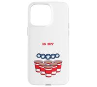Carcasa para iPhone 15 Pro MAX Cualquier Agujero es mi Objetivo: Juego de Fiesta Pong, Beirut Uni/College