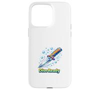 Carcasa para iPhone 15 Pro MAX Cuchillo de Buceo Ocean Adventure Equipment Explorer Design