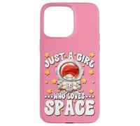 Carcasa para iPhone 15 Pro MAX Cute Astronaut GNOME Graphic For Just A Girl Who Loves Space