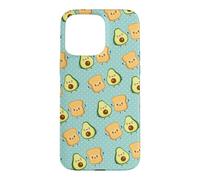 Carcasa para iPhone 15 Pro MAX Cute Girls Funny Anime Kawaii Food Avocado Toast Bread Lover