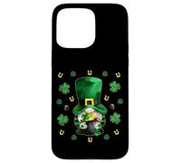 Carcasa para iPhone 15 Pro MAX Cute GNOME For Teacher Women and Men For St. Patricks Day
