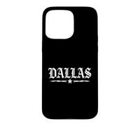 Carcasa para iPhone 15 Pro MAX Dallas Barbed Wire Streetwear Texas Throwback Style