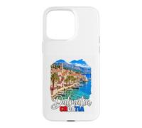 Carcasa para iPhone 15 Pro MAX Dalmacia Croacia Costa Adriática Viajes Vacaciones