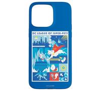 Carcasa para iPhone 15 Pro MAX DC League of Super-Pets Krypto and Friends Vs. Lulu