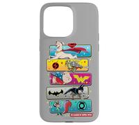 Carcasa para iPhone 15 Pro MAX DC League of Super-Pets Krypto, Merton, PB, Ace and Chip