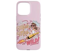 Carcasa para iPhone 15 Pro MAX De Miss To Mrs Lets Get Wild Bachelorette Party
