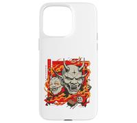 Carcasa para iPhone 15 Pro MAX Demon Mask Fire Duo Oni Print Edition Limited