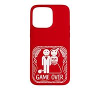 Carcasa para iPhone 15 Pro MAX Despedida de Soltero Hombres Camiseta Mujeres Bachelor Party