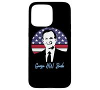 Carcasa para iPhone 15 Pro MAX Día del Presidente George H.W. Bush 41er Presidente 1989-1993