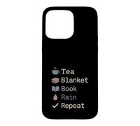 Carcasa para iPhone 15 Pro MAX Día lluvioso Amante Acogedor Introvertido Sadcore Tormenta Nube