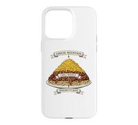 Carcasa para iPhone 15 Pro MAX Diagrama de montaña de Queso Espagueti anatomía del Chile de Cincinnati