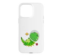 Carcasa para iPhone 15 Pro MAX Dinosaurios Astronauta - Perdidos en el Espacio - Donde Estoy - Dinosaurio