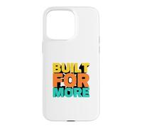 Carcasa para iPhone 15 Pro MAX Diseñado para más Texto Diseño de Estilo 3D
