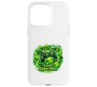 Carcasa para iPhone 15 Pro MAX Diseño de Lucky Gamer Vibes Clover Energy