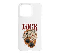 Carcasa para iPhone 15 Pro MAX Diseño Vintage de Apuestas para Amantes del Póker