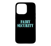 Carcasa para iPhone 15 Pro MAX Disfraz Hada Halloween Fairy Security Mujer Hombre Familia