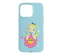 Carcasa para iPhone 15 Pro Max Disney Alice in Wonderland Afternoon Flowers Retro Color