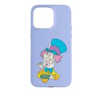 Carcasa para iPhone 15 Pro Max Disney Alice in Wonderland Mad Hatter Tea Party Big Face