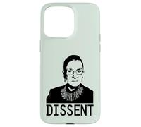 Carcasa para iPhone 15 Pro MAX Dissent Ruth Bader Ginsburg RBG Icono Feminista Memes