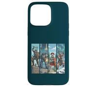 Carcasa para iPhone 15 Pro MAX Diverse Warriors: Pintura vikinga Romana en Miniatura