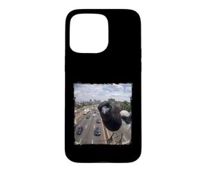 Carcasa para iPhone 15 Pro MAX Divertida Cámara Tráfico Autopista Urraca