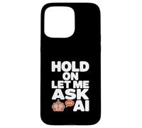 Carcasa para iPhone 15 Pro MAX Divertida Camiseta de Humor AI para programadores de Vibraciones, codificadores, desarrolladores