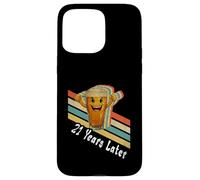 Carcasa para iPhone 15 Pro MAX Divertida Taza de Cerveza 21 Years Later, diseño Retro de 21 cumpleaños