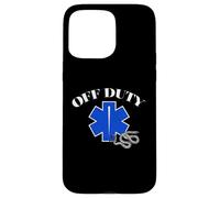 Carcasa para iPhone 15 Pro MAX Divertido diseño humorístico para paramédicos y socorristas Fuera de Servicio