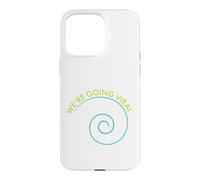 Carcasa para iPhone 15 Pro MAX Divertido Juego de Palabras de microbiología Nos Estamos volviendo virales