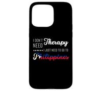 Carcasa para iPhone 15 Pro MAX Divertidos Viajeros de Viaje de Vacaciones de Verano en Filipinas