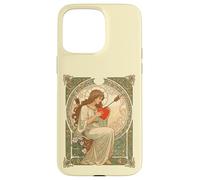 Carcasa para iPhone 15 Pro MAX Donde el Amor Duele Vintage Art Nouveau Romance