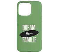 Carcasa para iPhone 15 Pro MAX Dream Team Familia Divertido Mensaje Familiar Vida Familiar Humor