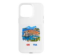 Carcasa para iPhone 15 Pro MAX Dubrovnik Croacia Costa Adriática Viajes Vacaciones