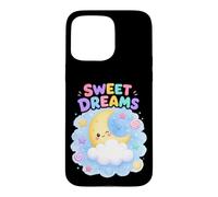 Carcasa para iPhone 15 Pro MAX Dulces Sueños Lindos Pastel Luna Nube Noche Cielo Caramelos