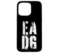 Carcasa para iPhone 15 Pro MAX EADG - Bajista o Bajista de Estilo Grunge Envejecido