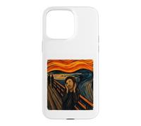 Carcasa para iPhone 15 Pro MAX ECCE Homo Scream Cecilia Divertido Cool gráfico Jesus