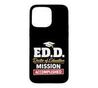Carcasa para iPhone 15 Pro MAX EDD Doctor of Education Accomplish Doctorate Graduation
