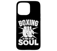 Carcasa para iPhone 15 Pro MAX El Boxeo Forma Parte de mi Alma Deportes de Interior