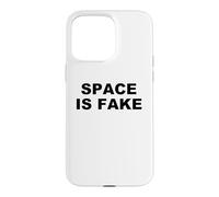 Carcasa para iPhone 15 Pro MAX El Espacio es Falsa y Divertida teoría de la conspiración