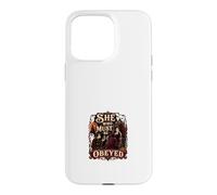 Carcasa para iPhone 15 Pro MAX Ella Que Debe ser obedecida Bruja Halloween