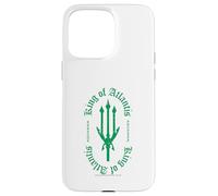 Carcasa para iPhone 15 Pro MAX Emblema Circular Trident de los señores de la Atlántida Aquaman