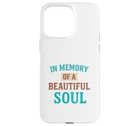 Carcasa para iPhone 15 Pro MAX En Memoria Beautiful Soul Teal