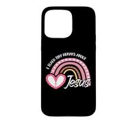 Carcasa para iPhone 15 Pro MAX Enseño a los pequeños Humanos Acerca de Jesús Maestro Apreciación Biblia