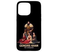 Carcasa para iPhone 15 Pro MAX Entrenador de Juegos de Citas Genghis Khan